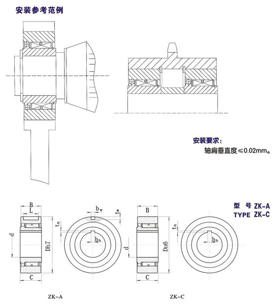 ZK型楔块式单向绿巨人污WWW在线观看免费下载型号