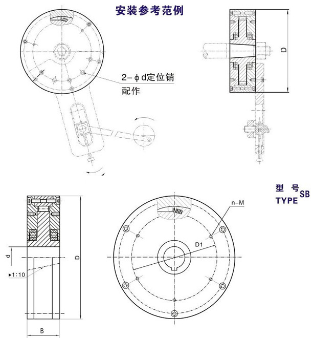 SB-A SB-B滚柱式单向绿巨人污WWW在线观看免费下载结构图